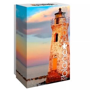 Tybee Island Lighthouse Blanc Puzzle 300 pieces